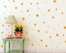 Stars Wall Decal Nursery Modern Pattern Vinyl Sticker